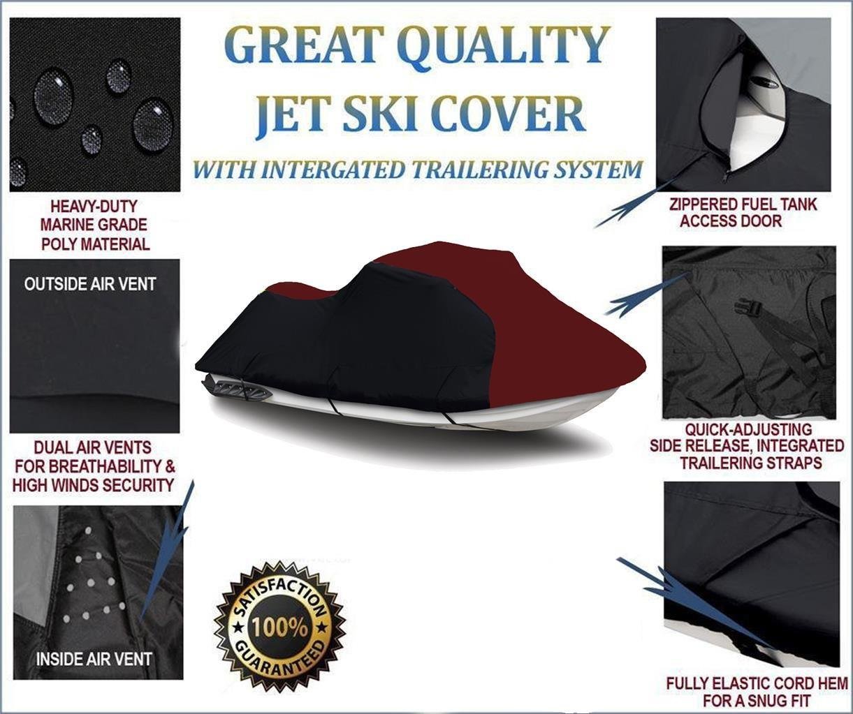 Best Jet Ski Cover for Skis Up to 132