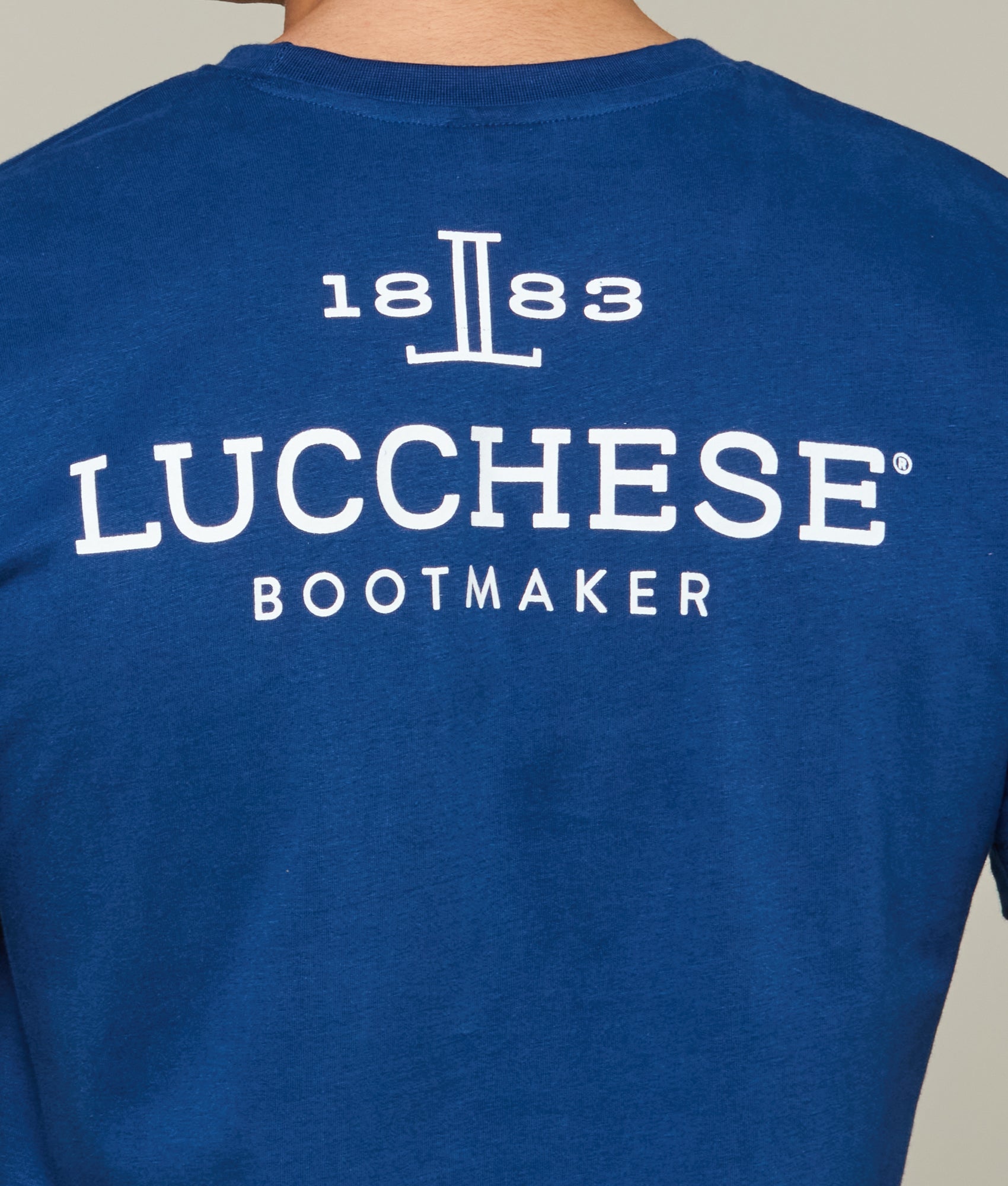 Lucchese Navy Bootmaker Tee - Premium Quality Men's Western Shirt for Cowboy & Ranch Wear | Perfect for Rodeo, Country Music Festivals & Outdoor Adventures