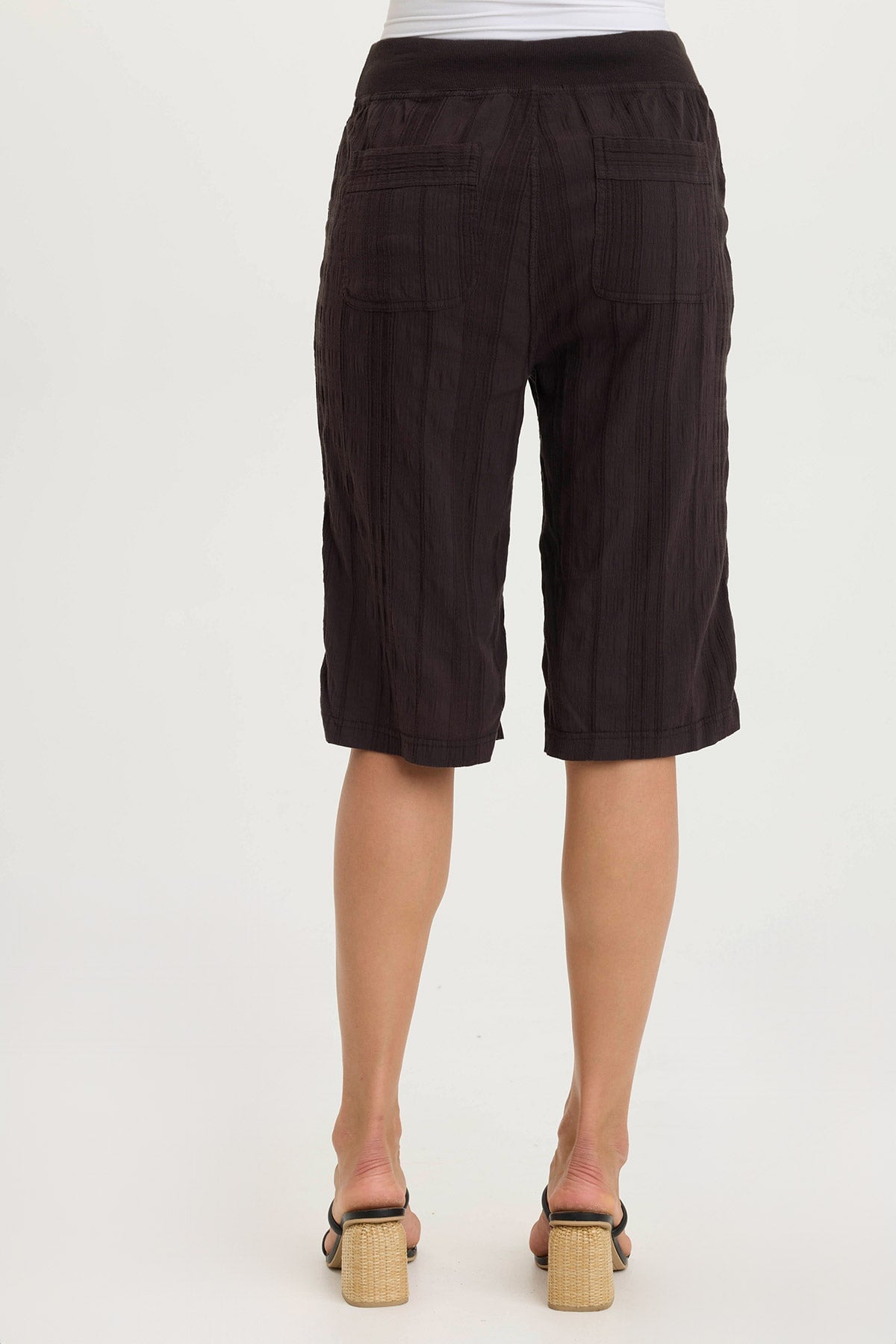 Osbert Textured Gauze Multi Pocket Bermuda Shorts for Men - Casual Summer Beach Shorts with Comfortable Fit & Stylish Design
