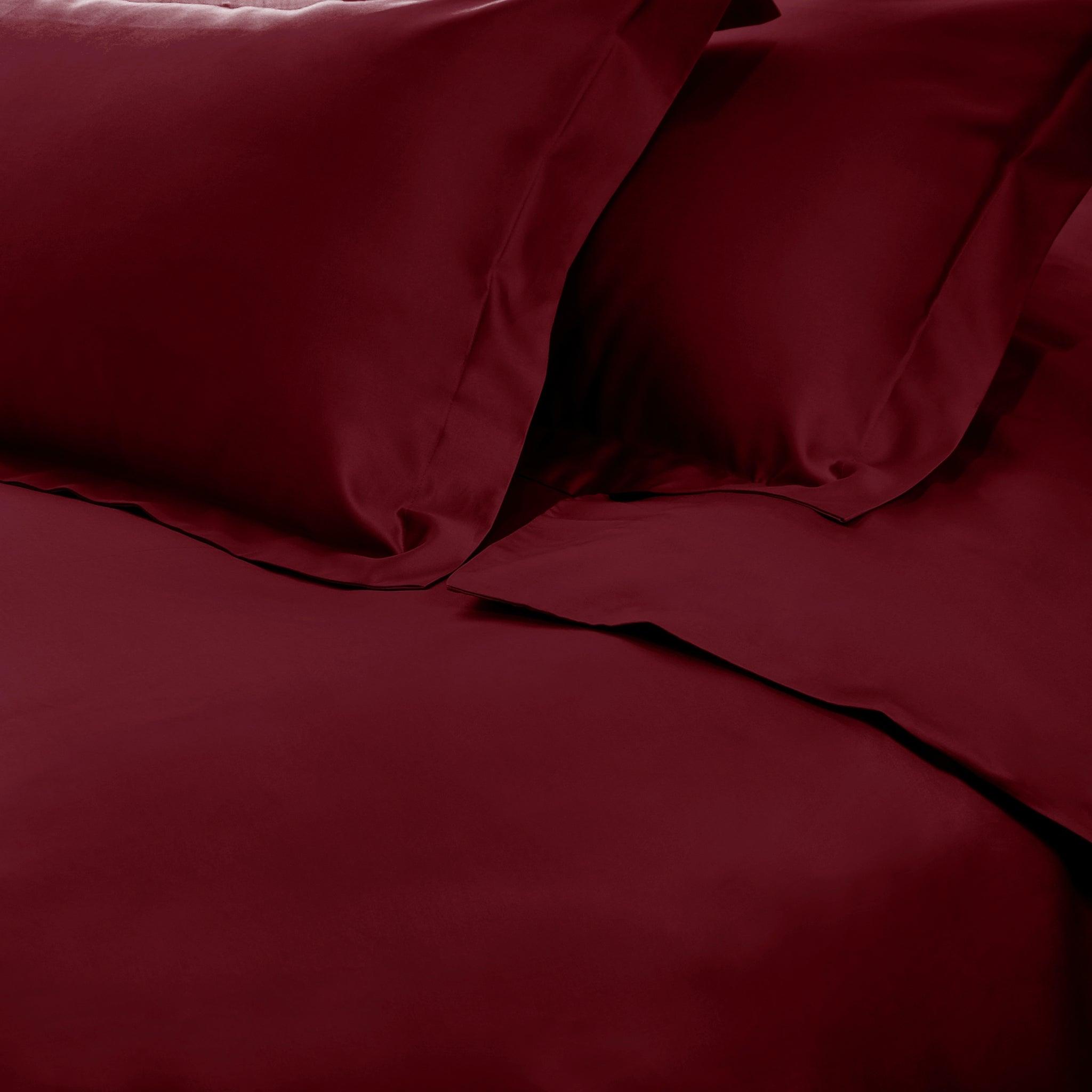 Luxury 650 Thread Count Egyptian Cotton Duvet Cover Set - King Size, Breathable & Hypoallergenic for Ultimate Comfort - Perfect for Master Bedroom, Guest Room & Hotel Use