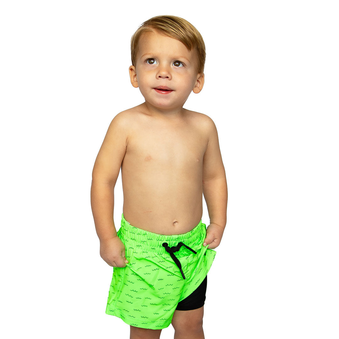 Boys' Reef Shorts - Quick-Dry Swim Trunks for Beach, Pool & Summer Outdoor Activities