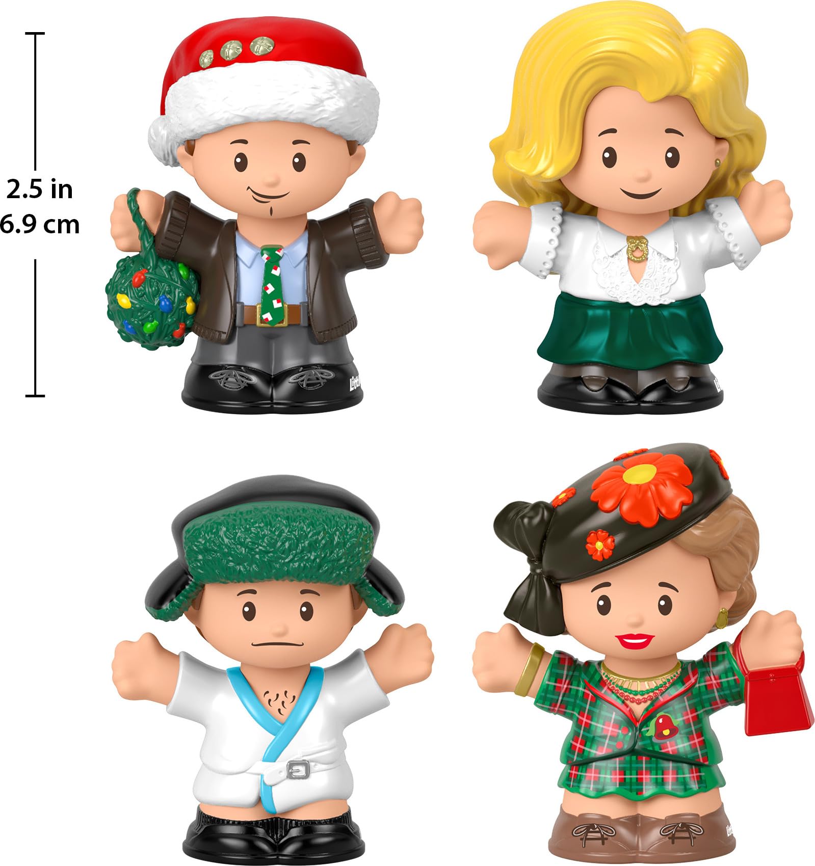 Little People Collector National Lampoon’s Christmas Vacation Movie Special Edition Set - 4 Figures in Display Package for Adults & Fans | Perfect for Holiday Decor, Movie Memorabilia Collection & Christmas Gift Giving