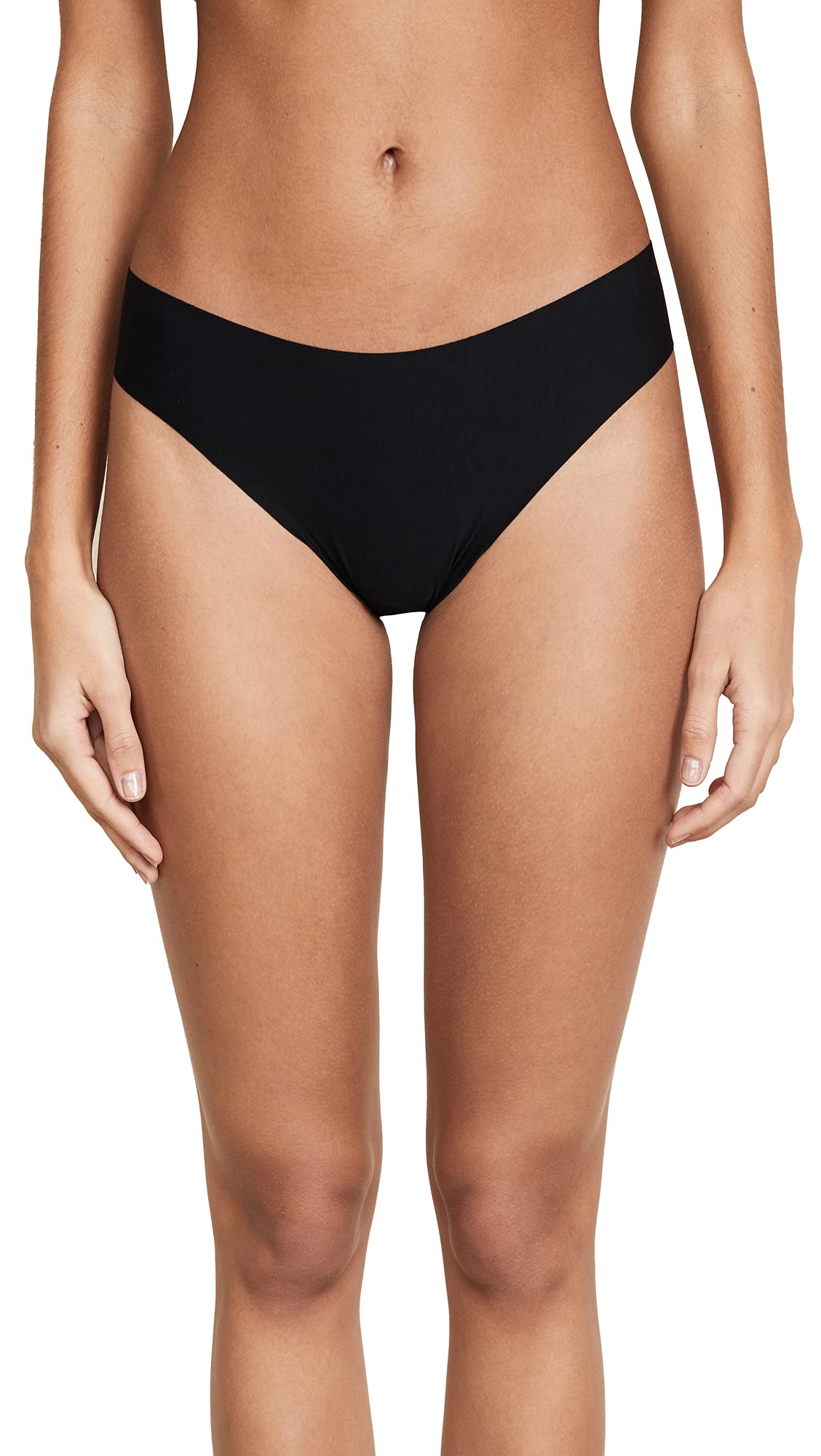 Commando Women's Butter Mid Rise Thong - Ultra Soft Seamless Underwear for Everyday Comfort | Perfect for Yoga, Workouts & Lounge Wear