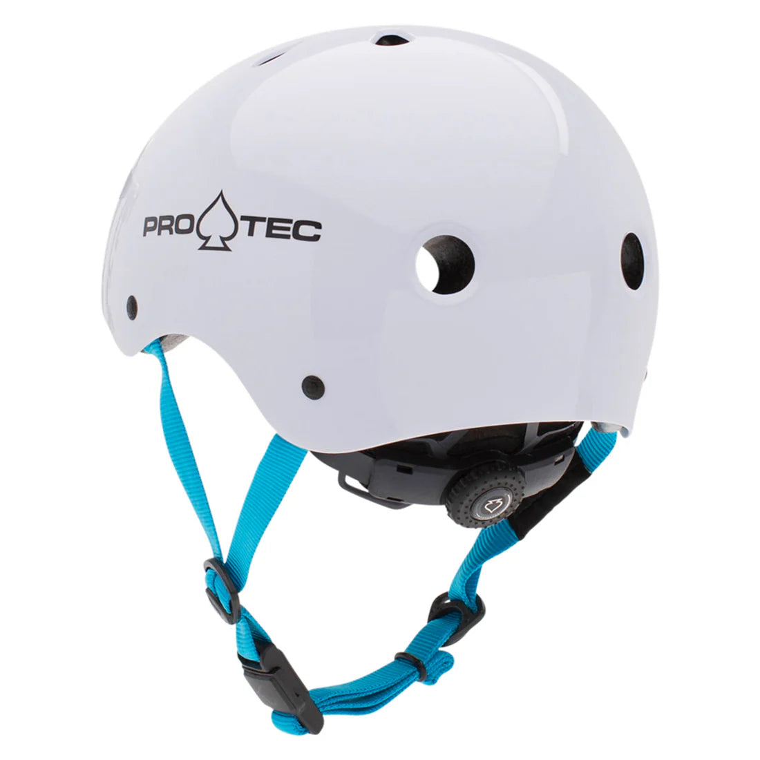 Pro Tec Classic Fit Junior Helmet - Youth Skateboard & Bike Helmet - Gloss White - Lightweight Safety Gear for Kids Outdoor Sports & Activities