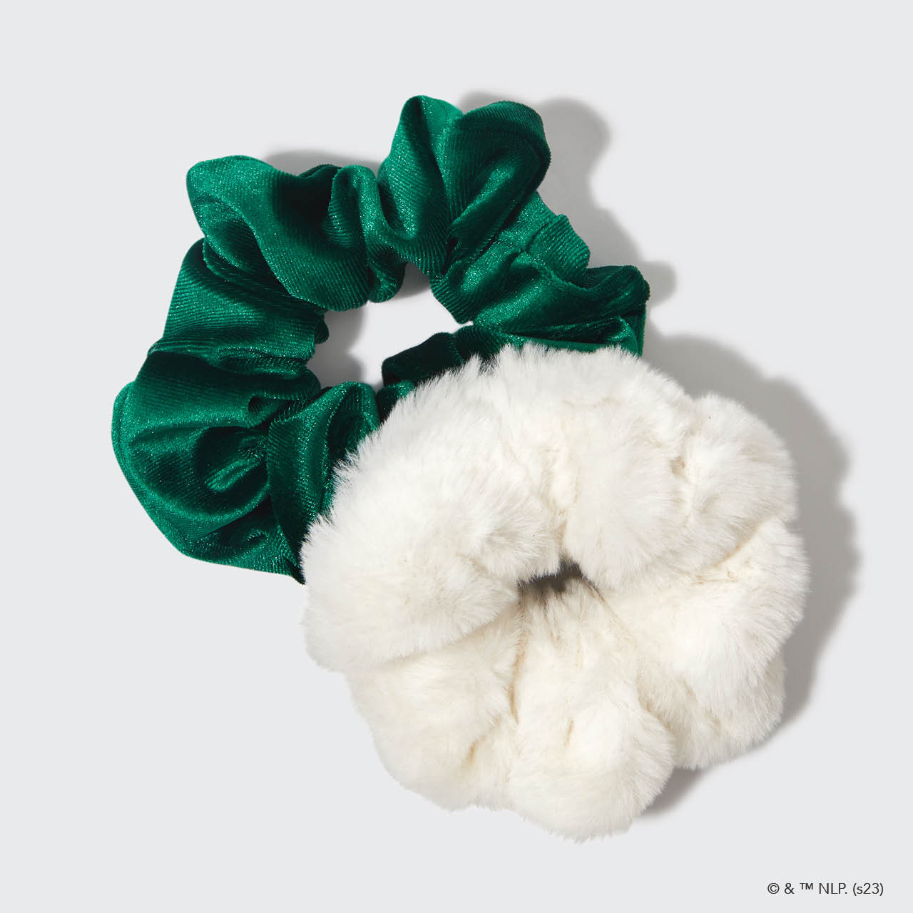 Kitsch Elf Movie Inspired Hair Scrunchies Set - 6 Pack Stretchy Hair Ties for Women & Girls - Perfect Gift for Christmas, Birthday, Party Favors - Great for School, Work, Gym & Everyday Use
