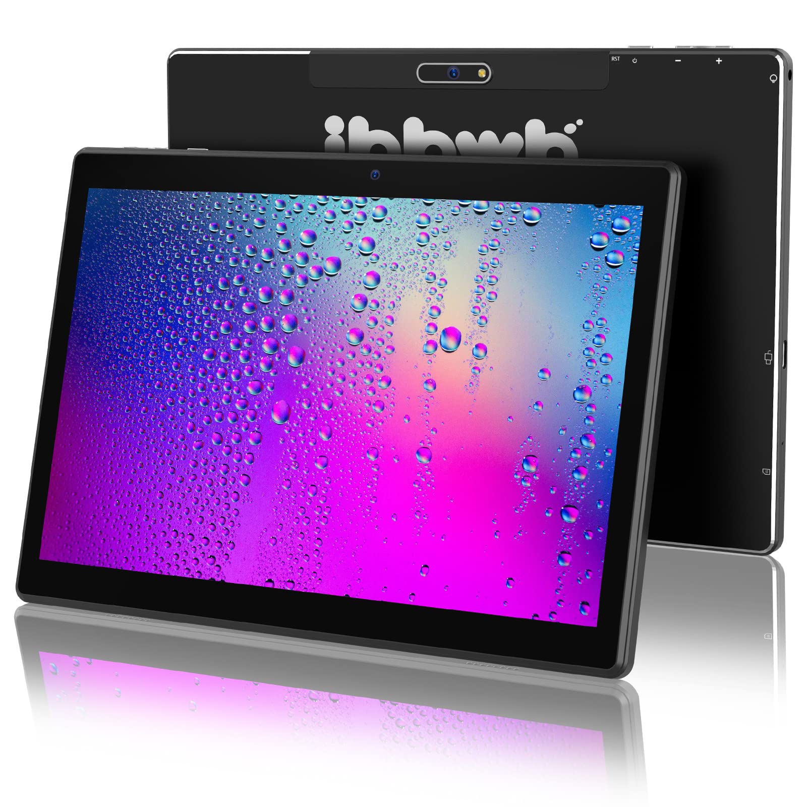 10.1 Inch Android Tablet with Quad-Core Processor, 2GB RAM 32GB Storage, WiFi & Bluetooth, HD Display, Dual Camera (2MP+5MP) - Perfect for Work, Study, and Entertainment