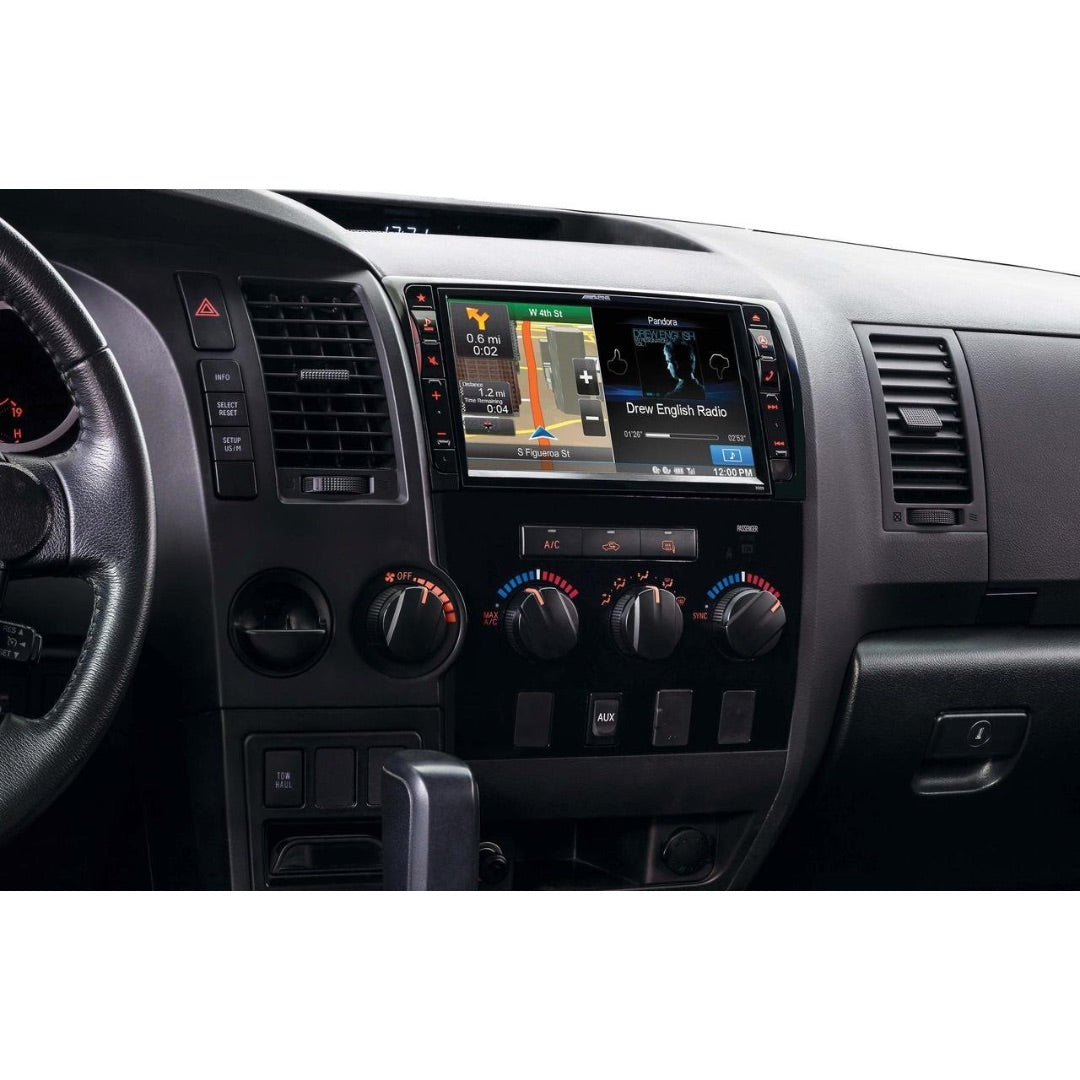 Alpine X009 TND 9-Inch In-Dash Restyle System for 2007-2013 Toyota Tundra Trucks - Car Audio Upgrade with Touchscreen Display, Bluetooth & Navigation - Perfect for Road Trips & Off-Road Adventures