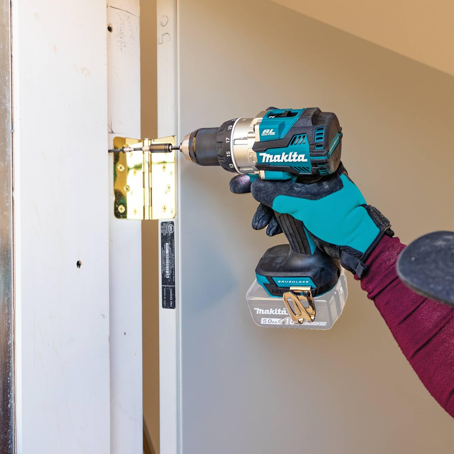 Makita XPH16Z 18V LXT Lithium-Ion Brushless Cordless Hammer Drill Driver - 1/2