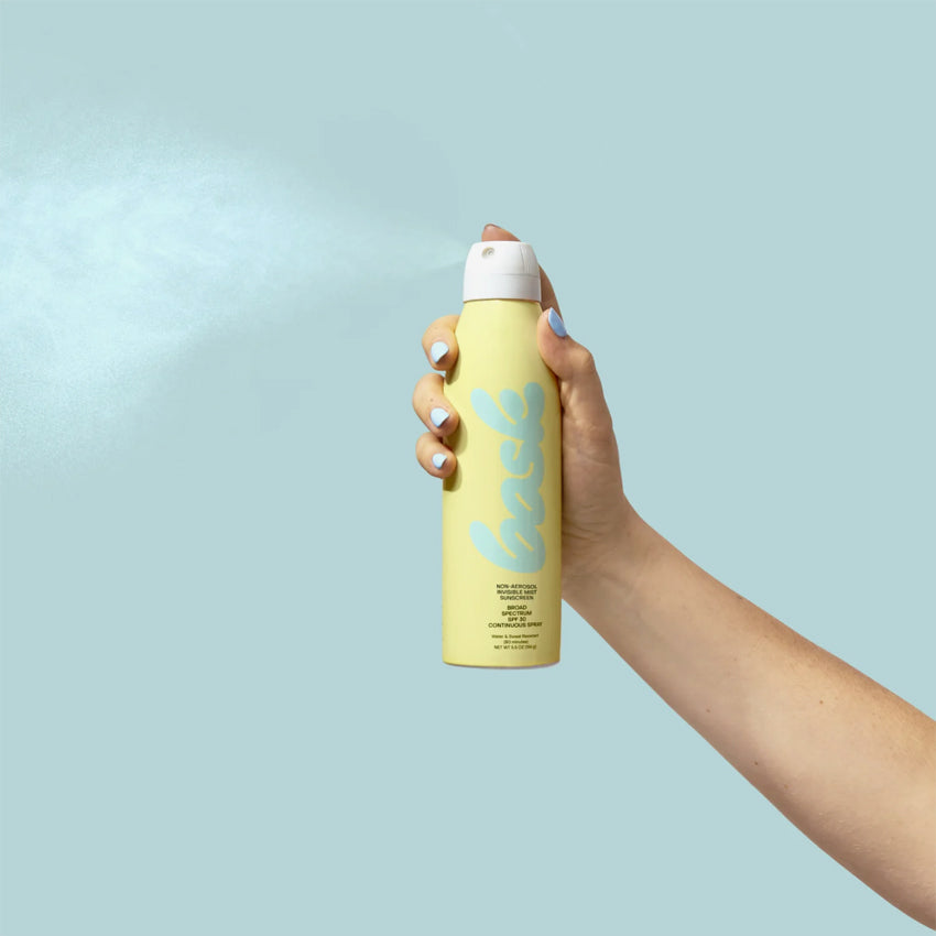 Bask SPF 50 Sunscreen Spray - Non-Aerosol, Water Resistant, Broad Spectrum UVA/UVB Protection for Outdoor Activities, Beach & Sports