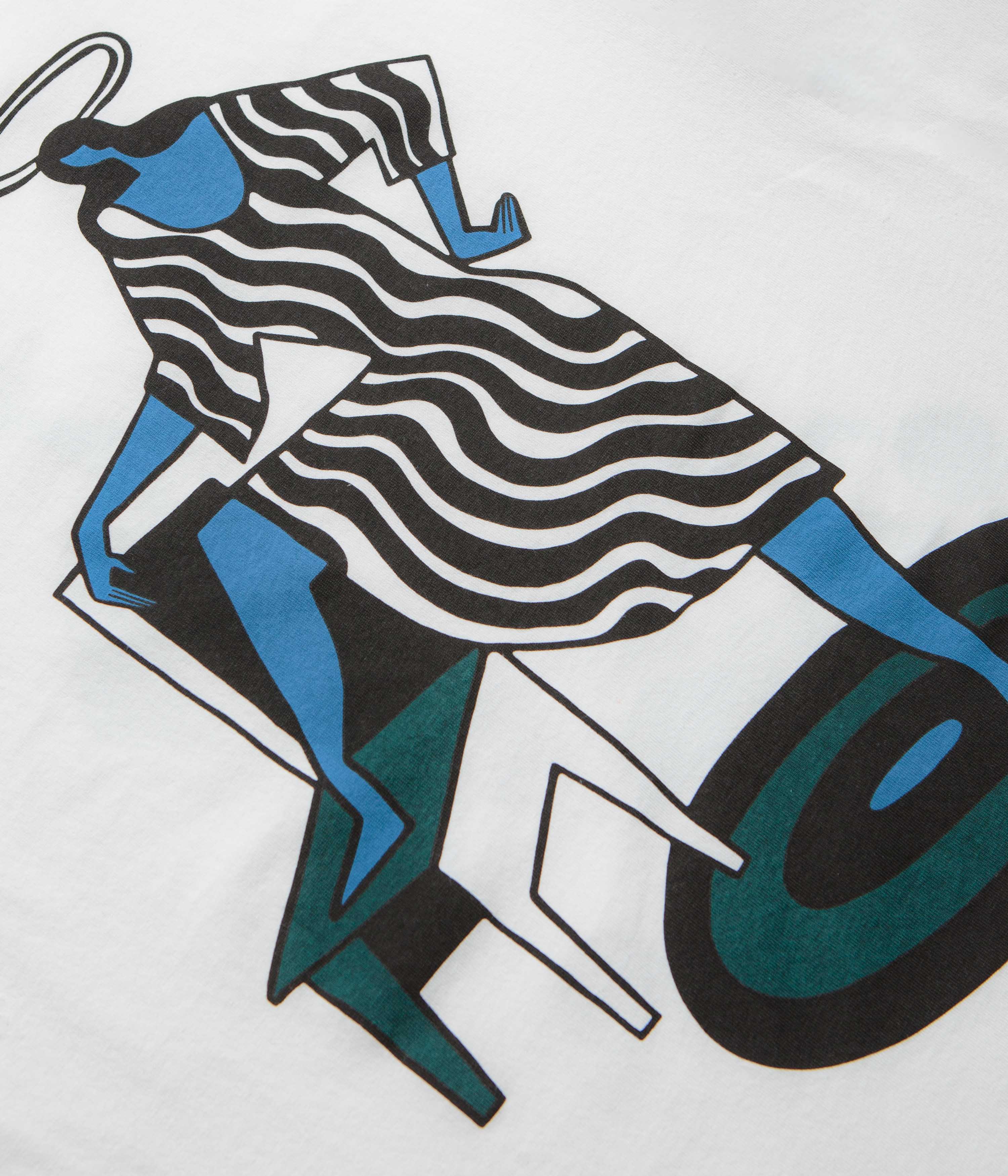 Parra No Regrets Graphic T-Shirt - White Cotton Tee for Men & Women | Casual Streetwear, Music Festival Outfit