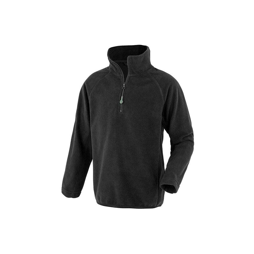 Kids Microfleece Top for Boys & Girls (8-10 Years) - Soft Warm Fleece Shirt - Black - Perfect for Winter Playdates, School & Outdoor Activities