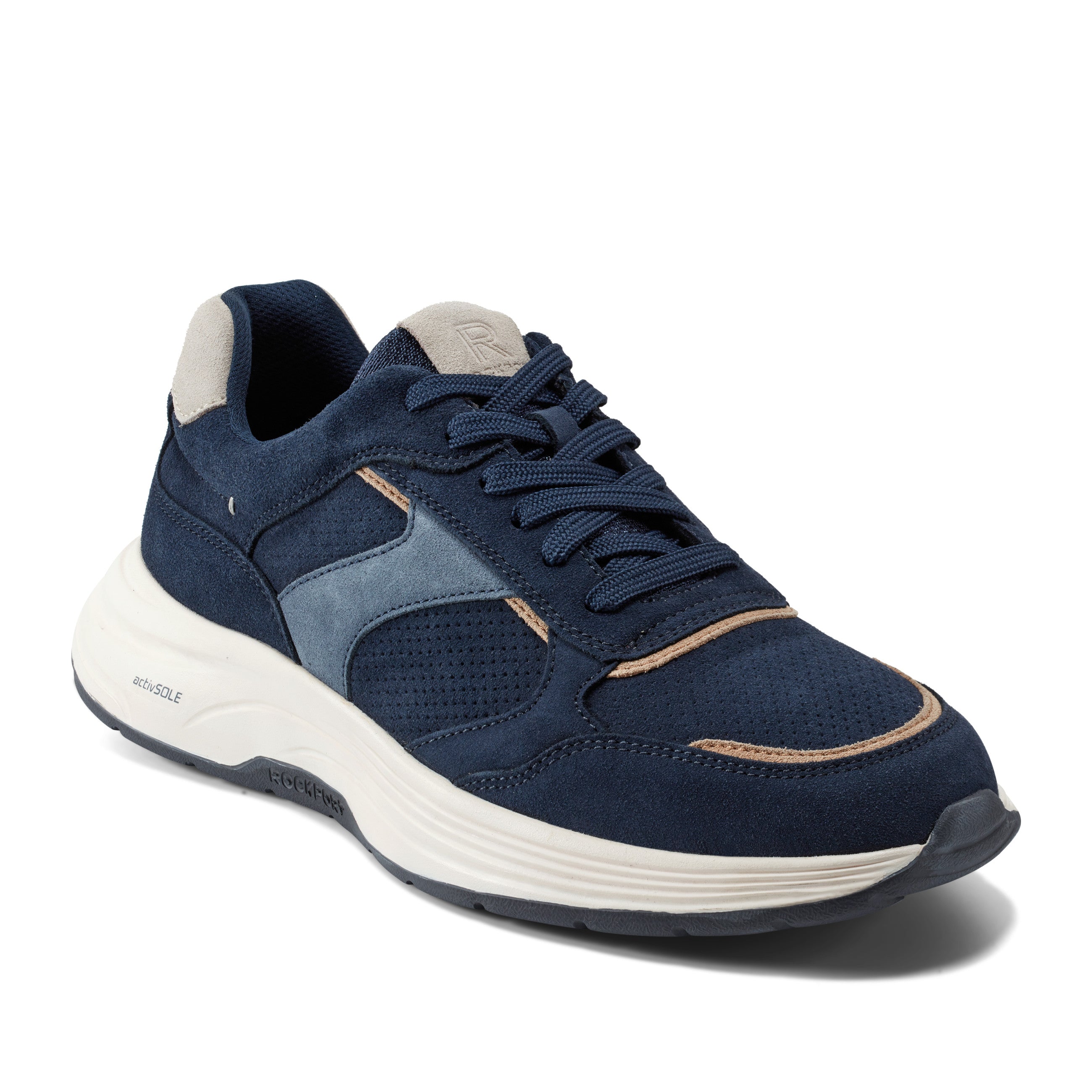 Men's Harrison Casual Lace-Up Sneakers - Comfortable Walking Shoes for Men - Perfect for Work, Travel & Everyday Wear