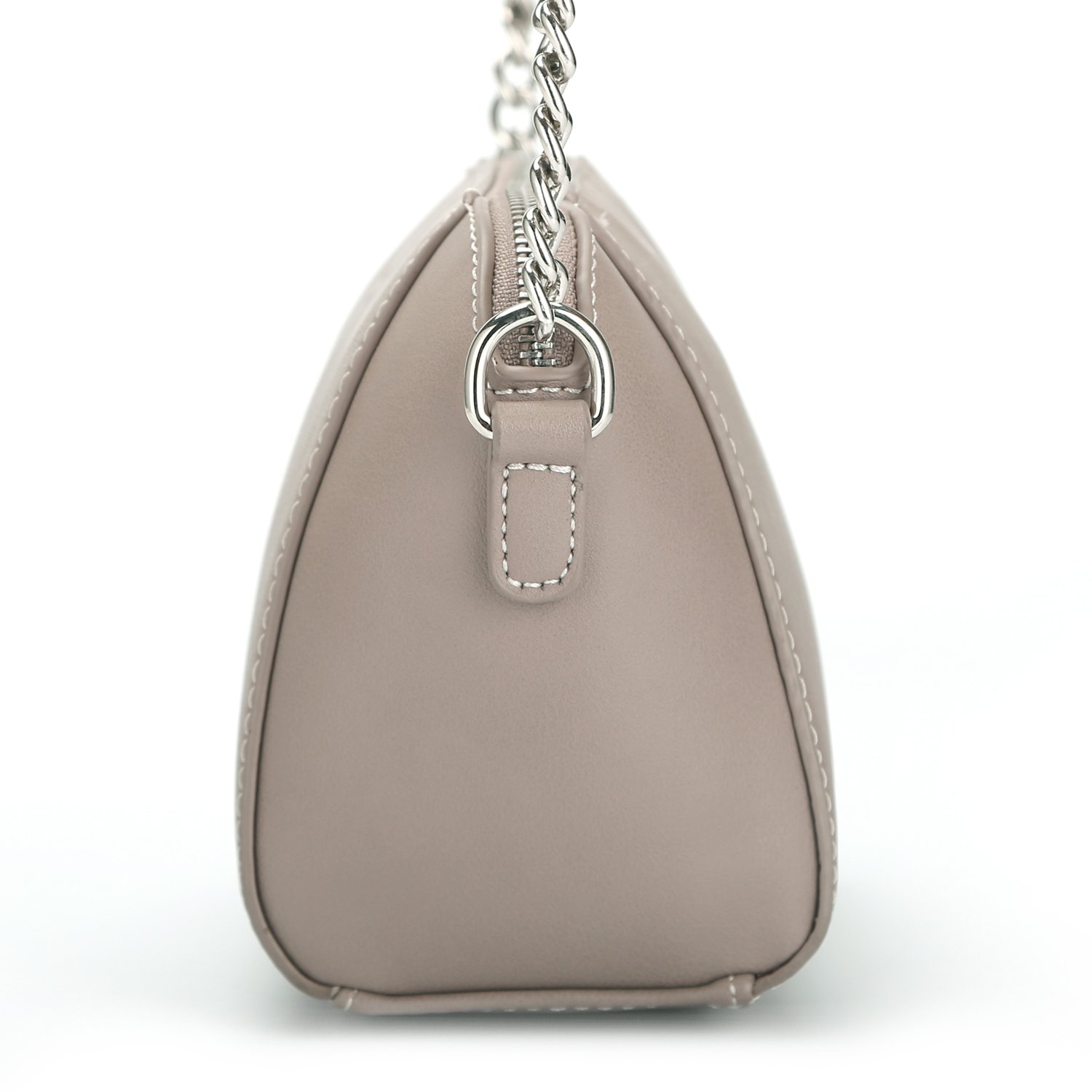 David Jones Vegan Leather Crossbody Bag for Women - Lightweight Small Shoulder Purse with Chain Strap, Wallet & Phone Holder | Perfect for Everyday Use, Travel & Shopping