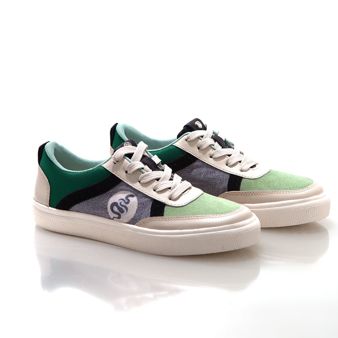 Anaconda Amazonica Macondas Women's Leather Casual Sneakers - Comfortable Walking Shoes for Work, Travel & Everyday Wear