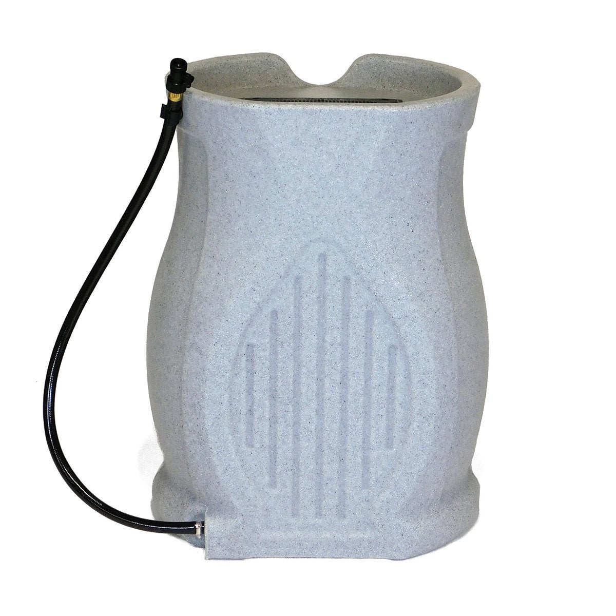 FCMP Outdoor Catalina 45 Gallon Rain Barrel - Durable Water Storage for Garden, Lawn & Eco-Friendly Irrigation | Perfect for Collecting Rainwater & Reducing Water Bills