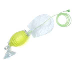 Adult BAG II Resuscitator with #5 Mask - Emergency CPR Medical Device for First Responders & Hospitals