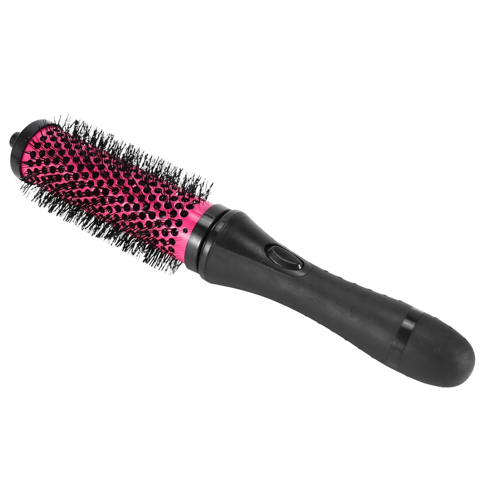 RETTI 6-Piece Round Hair Brush Set with Detachable Handle - 3 Sizes (Small, Medium, Large) Ceramic Barrel Hair Roller Brush with Positioning Clips - Professional Hair Styling Tools for Salon & Home Use - Perfect for Curling, Blowouts & Volume Styling