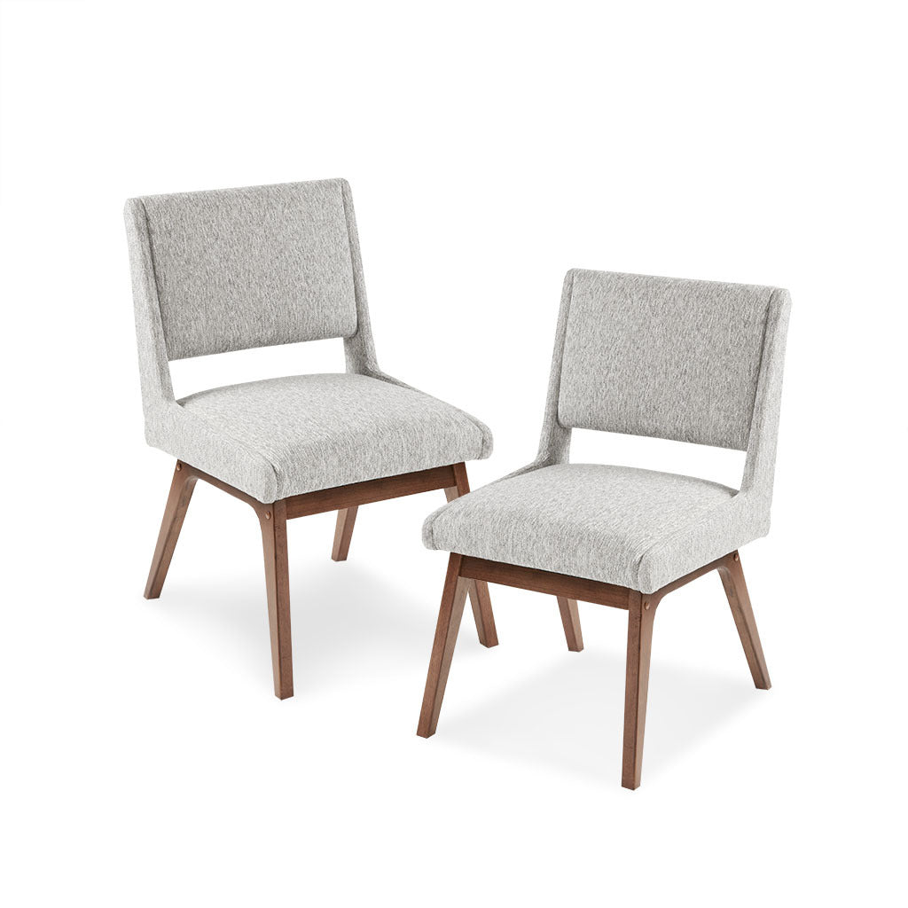 Boomerang Dining Side Chairs (Set of 2) - Modern Kitchen & Dining Room Furniture for Home Decor