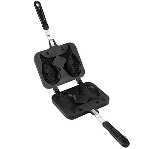 VALINK Fish-shaped Cake Pan - Non-Stick Fish Mold for Baking Waffles, Pancakes & Cakes | 2-Sided Home Baking Tool for DIY Desserts & Party Treats | Perfect for Birthday Parties, Baby Showers & Holiday Gatherings
