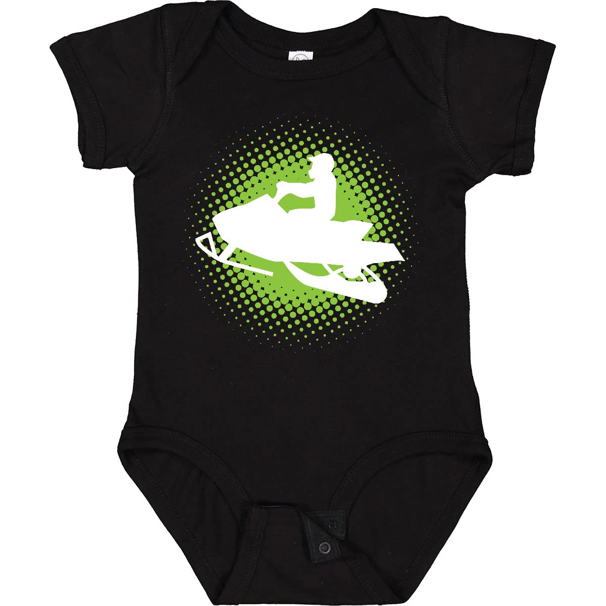 Inktastic Snowmobile Sports Snowmobiling Baby Bodysuit - Cute Winter Outfit for Infants & Toddlers - Perfect for Snowmobile Rides, Winter Adventures & Family Photos