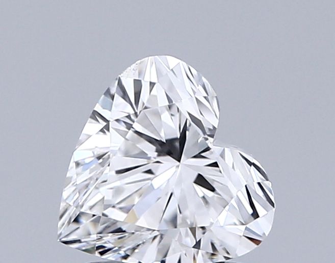 1.06 Carat E Color VS1 Clarity Heart-Shaped Lab-Grown Diamond for Engagement Rings & Fine Jewelry