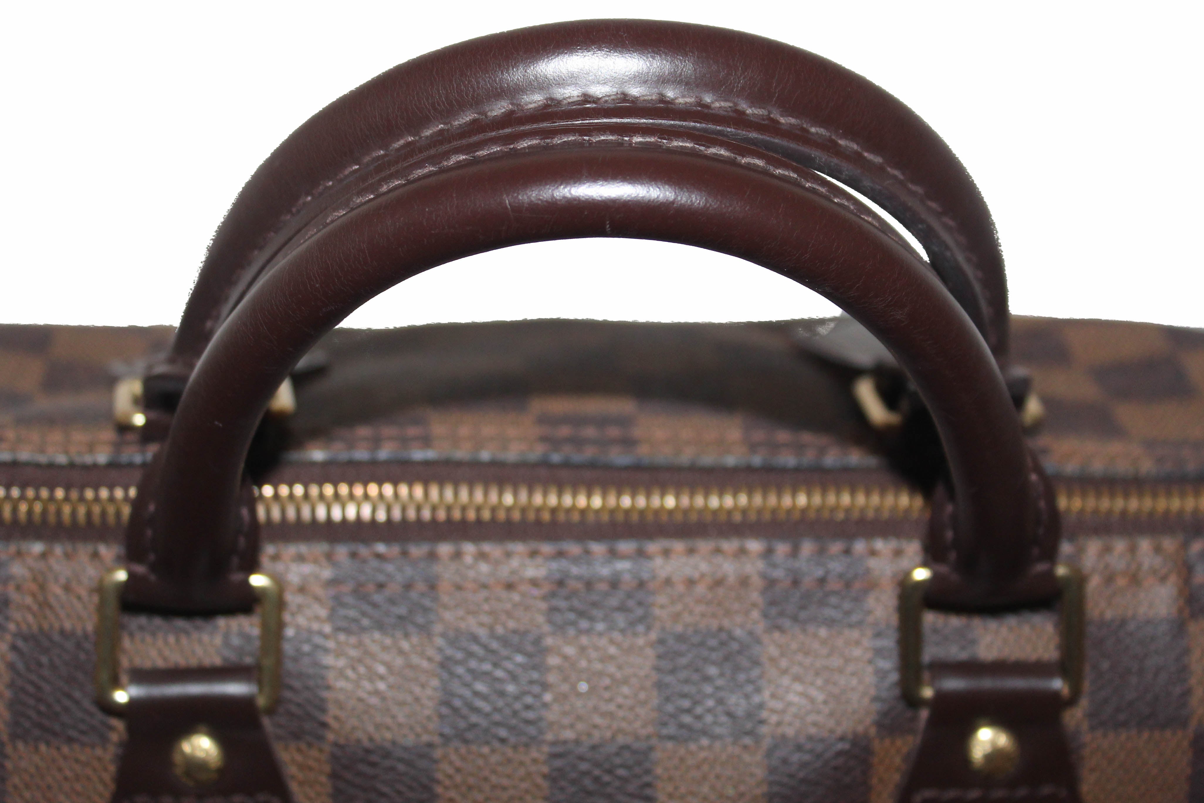 Authentic Louis Vuitton Damier Ebene Speedy 30 Crossbody Handbag for Women | Luxury Designer Shoulder Bag | Perfect for Work, Travel & Everyday Use