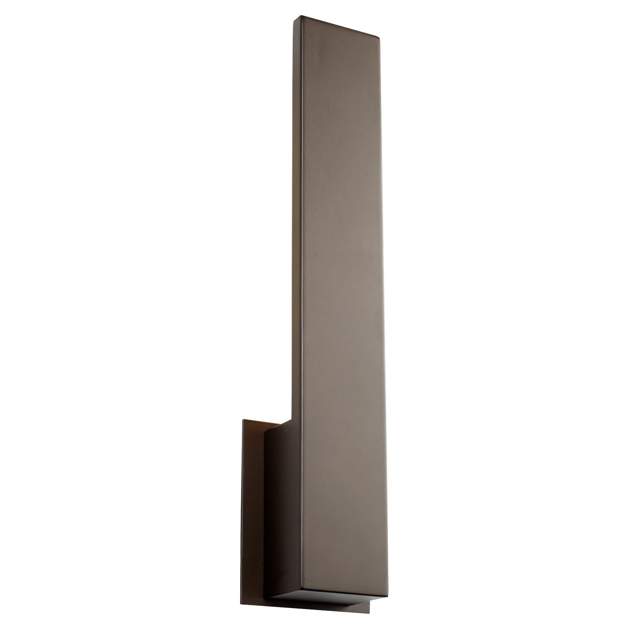 Oxygen Icon 3 511 22 Modern Wall Sconce Light Fixture in Oiled Bronze Finish - Perfect for Living Room, Bedroom, and Hallway Lighting Decor