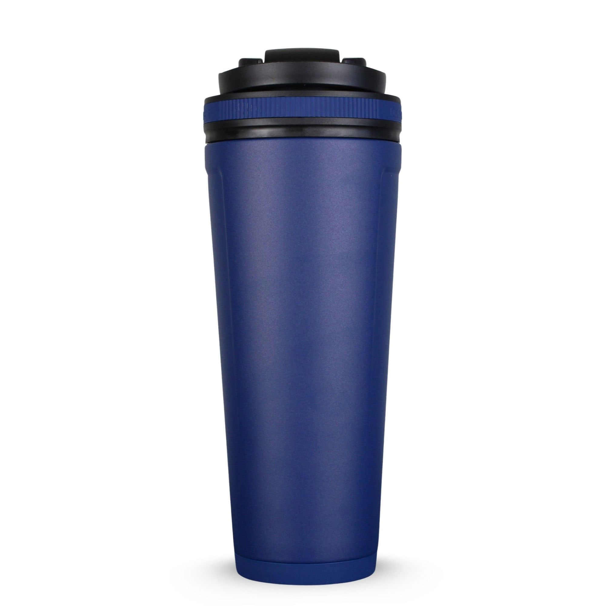 Premium Stainless Steel Ice Shaker Bottle - Leakproof Protein Shaker for Gym, Workouts & Travel - BPA-Free Fitness Water Bottle with Mixing Ball - Ideal for Protein Powder, Pre-Workout & Smoothies