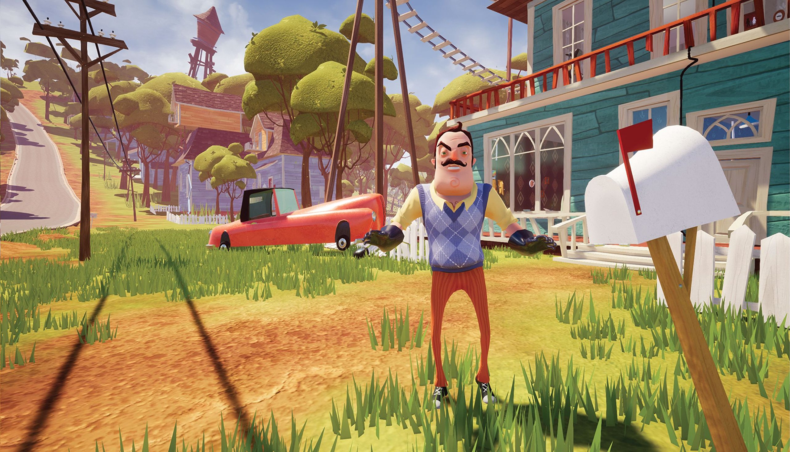 Hello Neighbor Game for Nintendo Switch - Fun Family Horror Adventure Game for Kids & Adults - Perfect for Home Entertainment & Party Gaming
