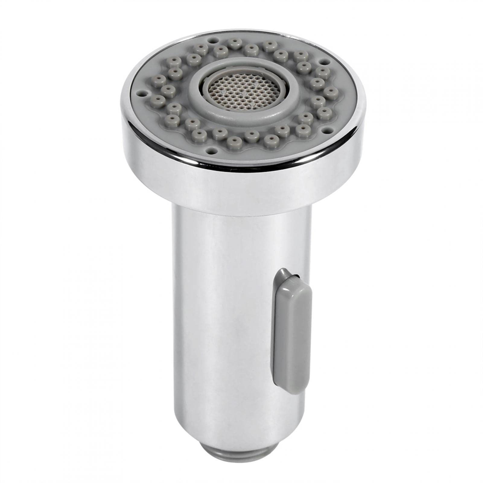 Pull Out Spray Head for Kitchen Faucet - Chrome Finish Dual-Mode Faucet Extender & Replacement Spray Shower Head - Durable for Home Kitchen Use (Perfect for Washing Dishes, Filling Pots & Cleaning Sinks)