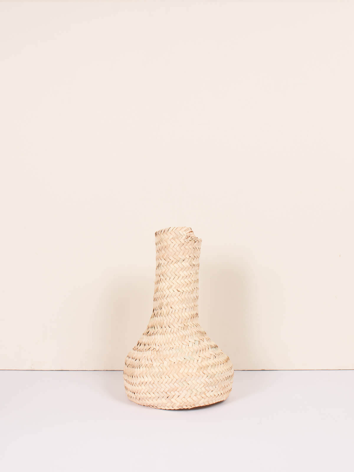 Handmade Moroccan Woven Vase - Boho Home Decor, Ethnic Wicker Basket for Flowers & Plants | Perfect for Living Room, Bedroom, or Office Decoration