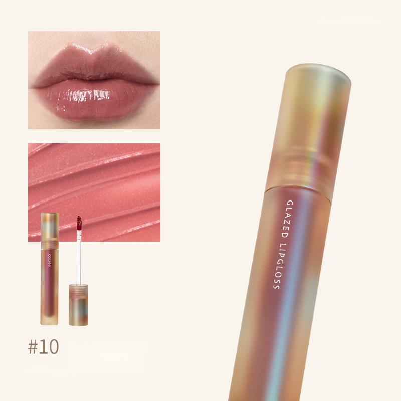 JOOCYEE Spiral Shell Glazed Lip Gloss - Hydrating, Shiny & Non-Sticky Lip Gloss for Women | Perfect for Daily Wear, Parties & Makeup Looks