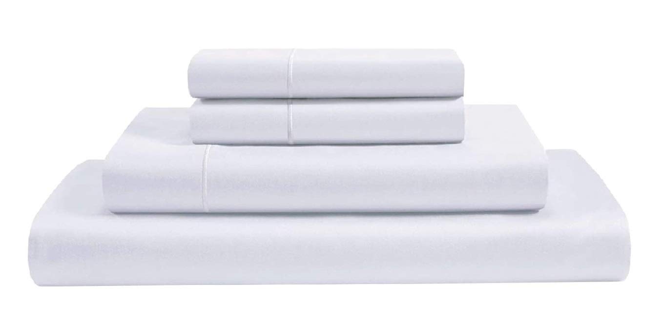 Premium 100% Certified Giza Egyptian Long Staple Cotton 4-Piece King Size Bed Sheet Set - 25