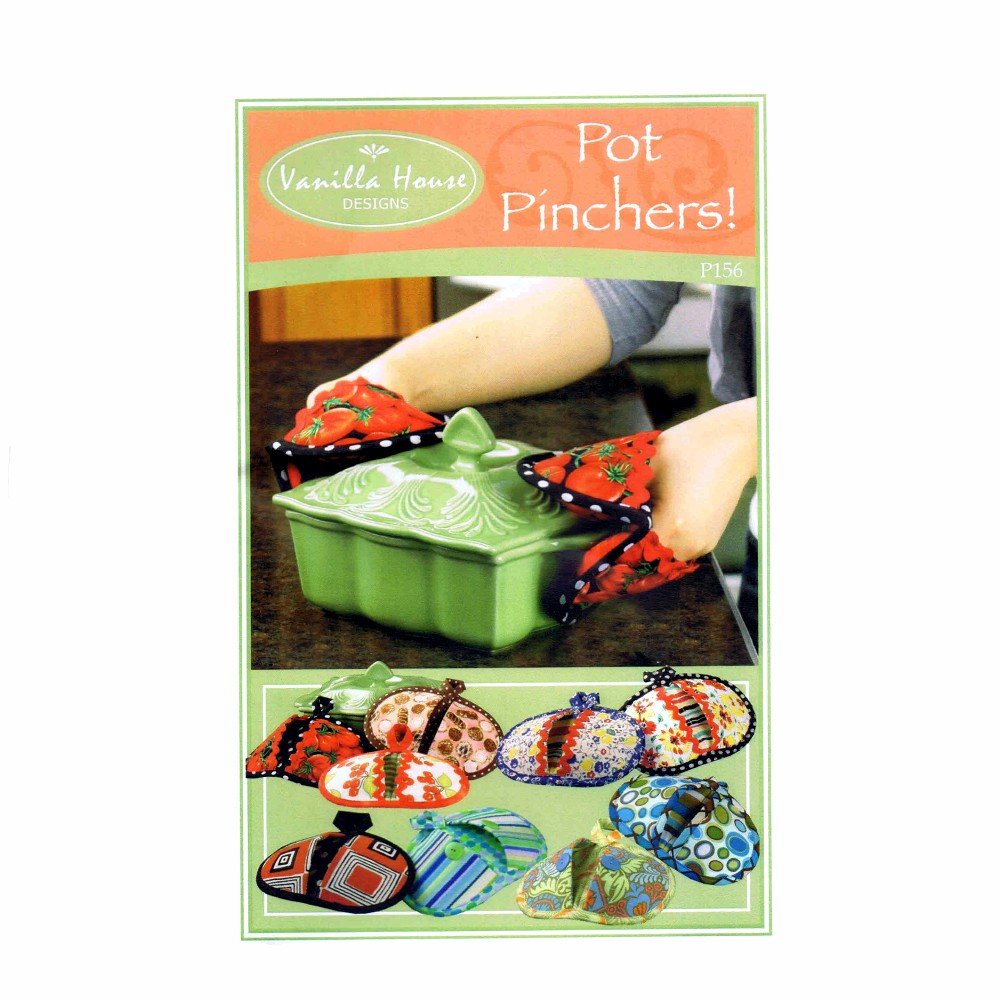 Vanilla House White Pot Pinchers - Kitchen Cooking Essentials