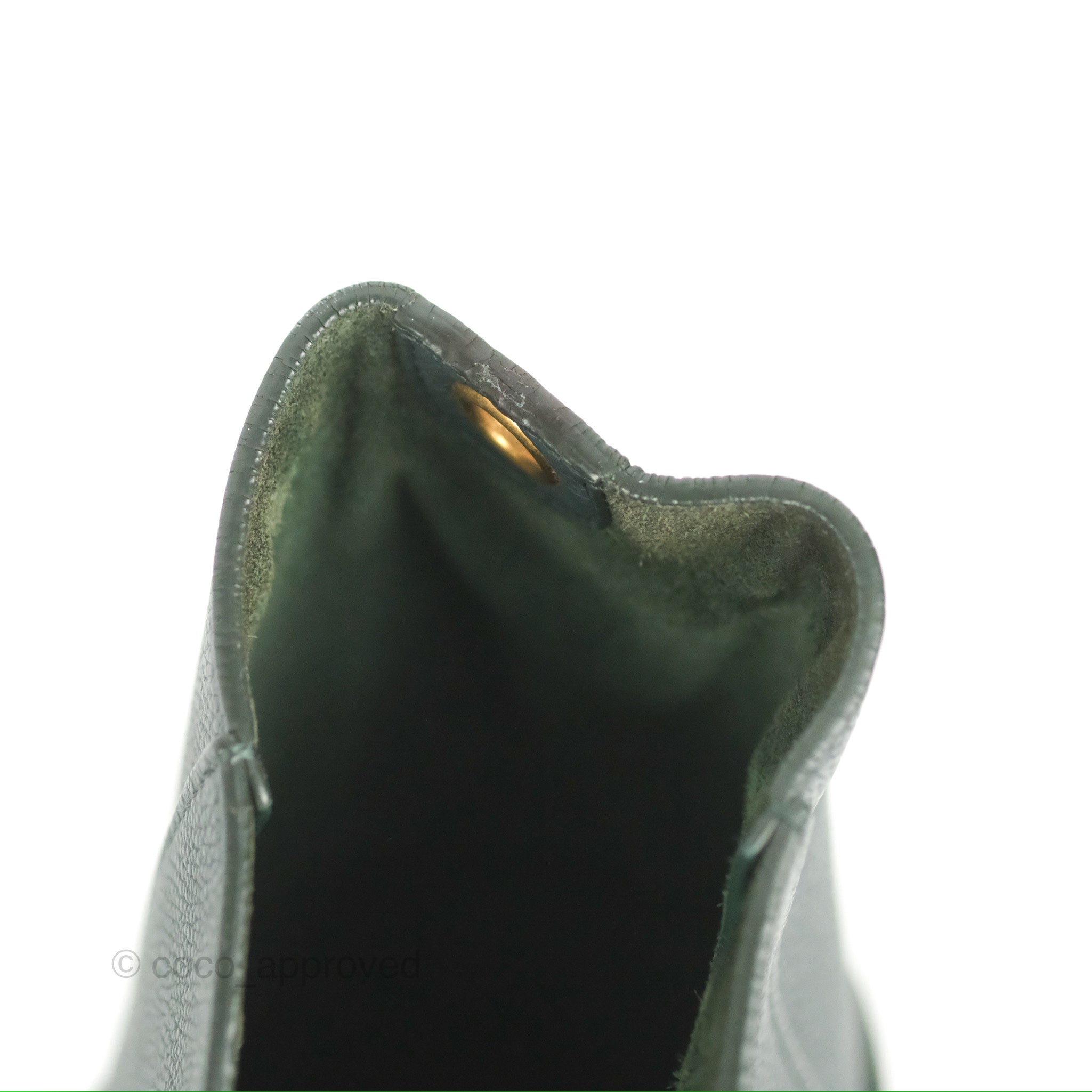 Celine Sangle Bucket Bag in Amazon Green - Premium Grained Calfskin Leather Handbag for Women | Perfect for Work, Travel & Everyday Use