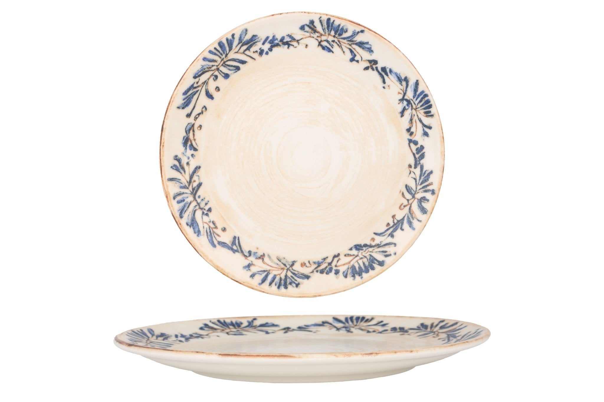 Vintage Floral Grandma Dinner Plate Set - 25cm Ceramic Plates for Family Meals, Holiday Dining & Home Decor - Perfect for Thanksgiving, Christmas & Everyday Use