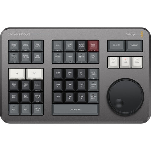 Blackmagic Design DaVinci Resolve Speed Editor - Professional Video Editing Keyboard for Post-Production | Perfect for Film Editors & Content Creators