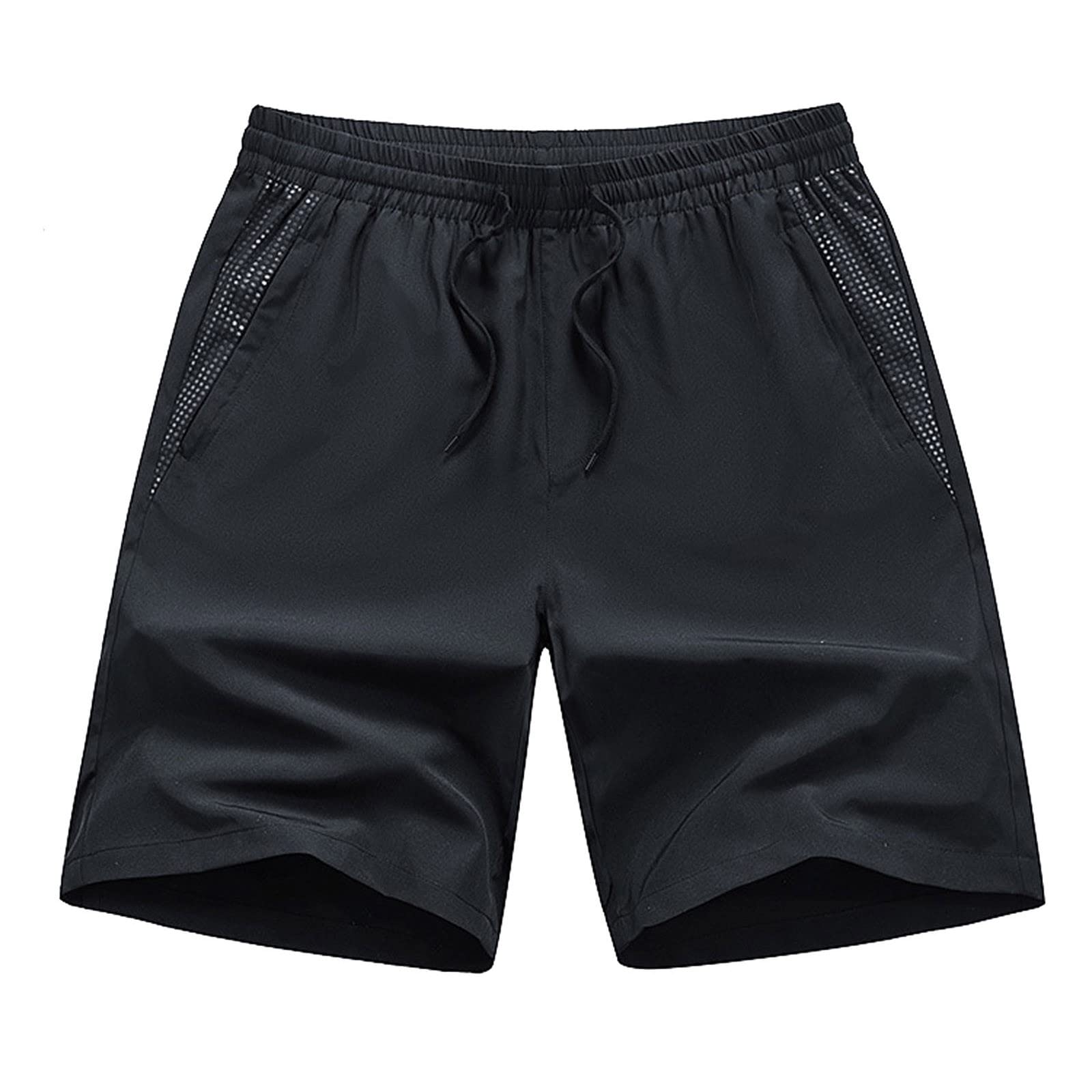 **Men's Quick Dry Sweat Shorts - Gym, Running, Workout & Training Shorts for Athletic, Bodybuilding, Fishing & Travel | Lightweight & Breathable for Active Lifestyles**