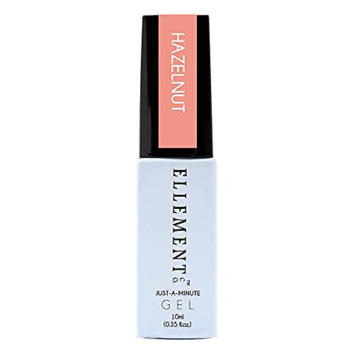 Ellement Co. Professional Hazelnut Gel Nail Polish 10ml - Long Lasting UV/LED Soak Off Nail Gel for Salon & Home Manicures