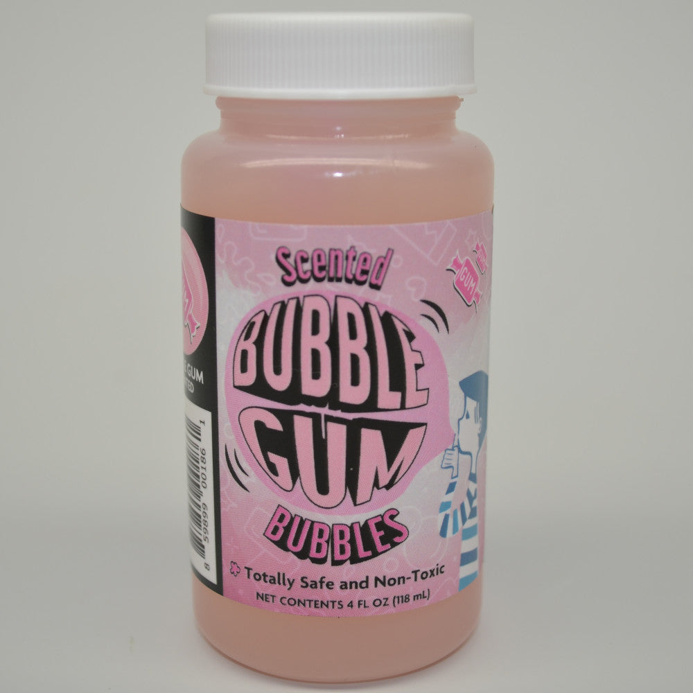 Atomic Bubbles Bubble Love Bubblegum Scented Bubbles - 10 Pack of Fun Bubble Solution for Kids Parties, Outdoor Play & Birthday Celebrations