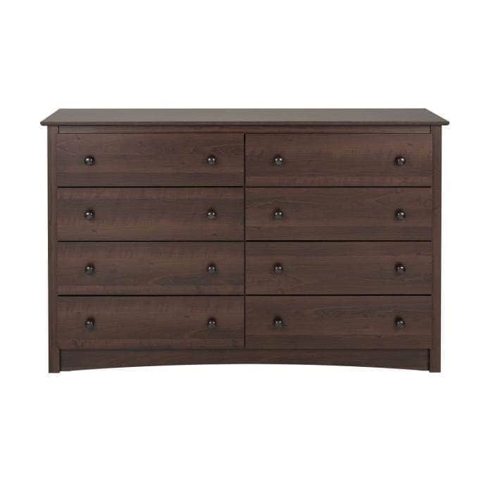 Sonoma 8 Drawer Dresser - 5 Color Options for Bedroom, Nursery & Closet Organization | Solid Wood Storage Cabinet with Smooth Gliding Drawers