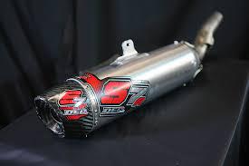 DEP S7R Performance Muffler with Carbon Fiber Tip - Compatible with YZ250F 2014-2018 (Must Use with DEP Mid & Header Pipes) - Enhances Motorcycle Exhaust Sound & Power for Off-Road Racing & Trail Riding