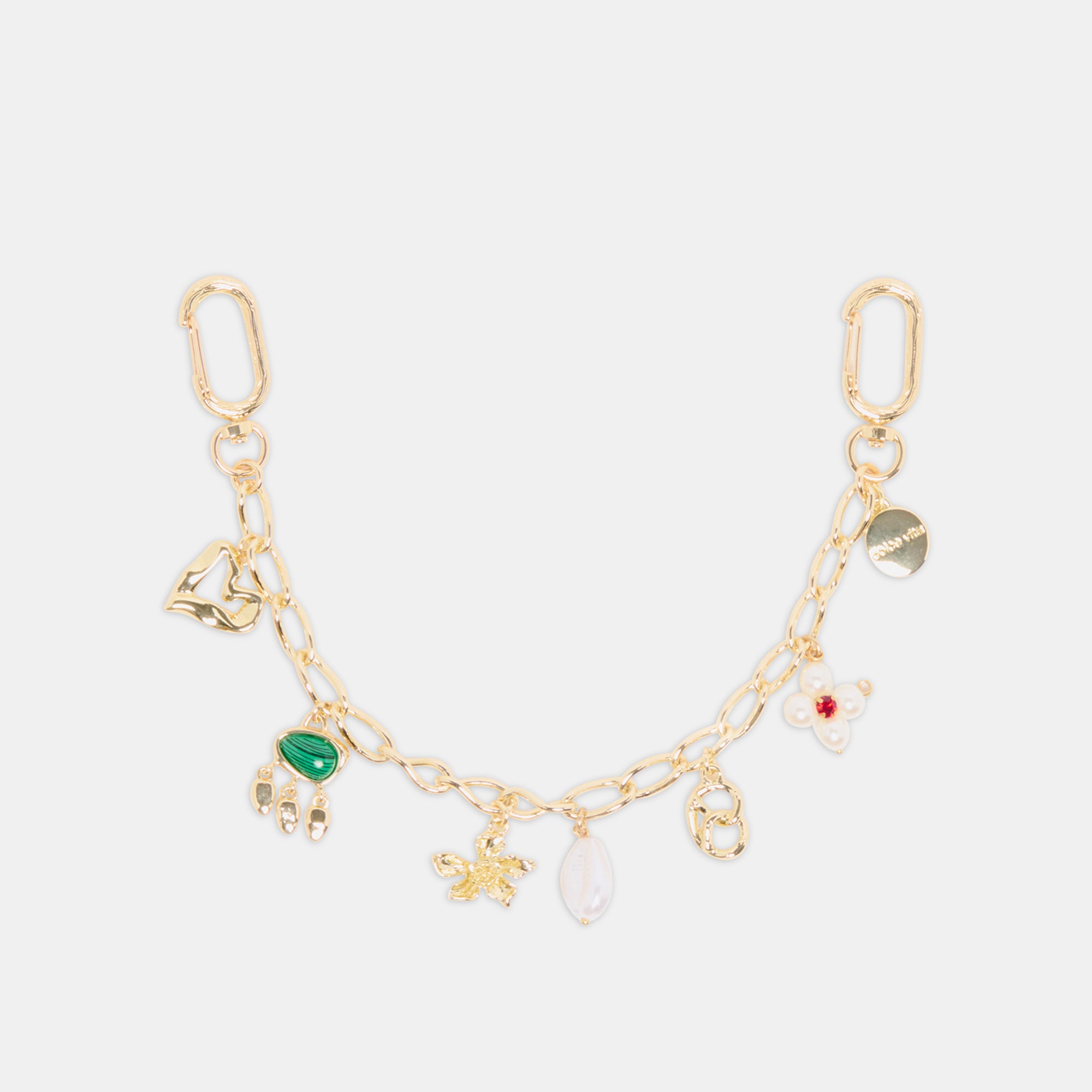 Elegant Gold Pearl Chain Bag Charm - Stylish Accessory for Handbags, Purses & Backpacks | Perfect Gift for Women & Fashion Lovers