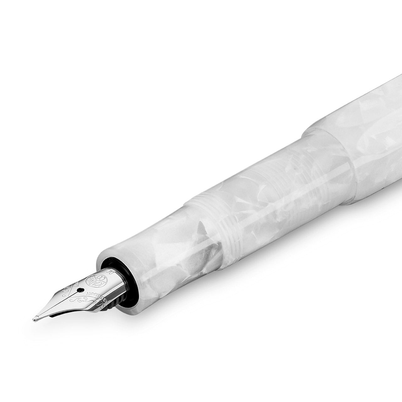 Premium Art Sport Fountain Pen - Mineral White Ink for Calligraphy, Writing & Collecting - Perfect for Professionals, Students & Gift Giving