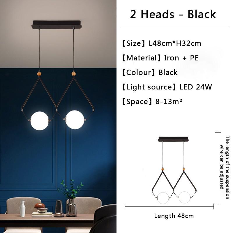 2 Heads - Black