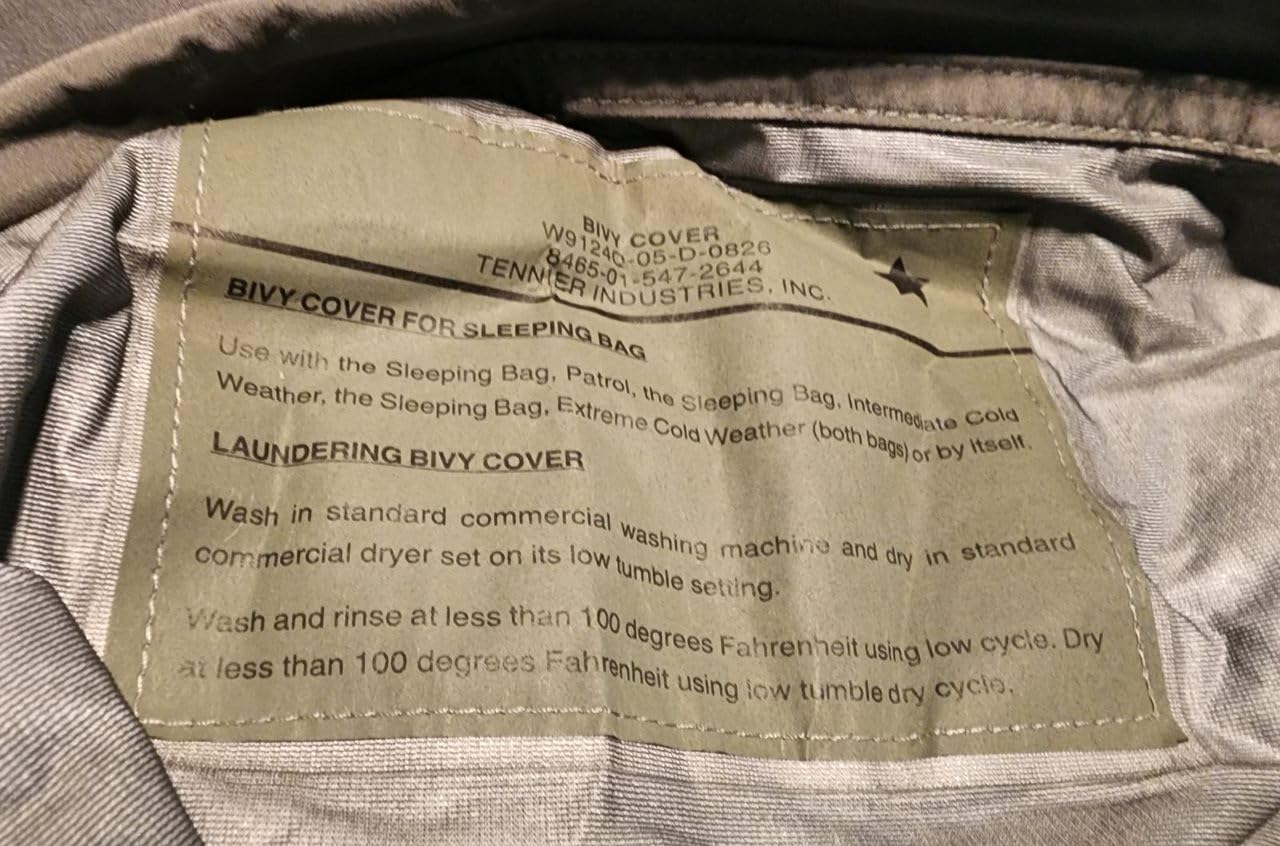 USGI ACU Digital Bivy Cover - Waterproof Military Sleeping Bag Shelter for Outdoor Camping & Survival Gear | Perfect for Hiking, Backpacking & Emergency Preparedness
