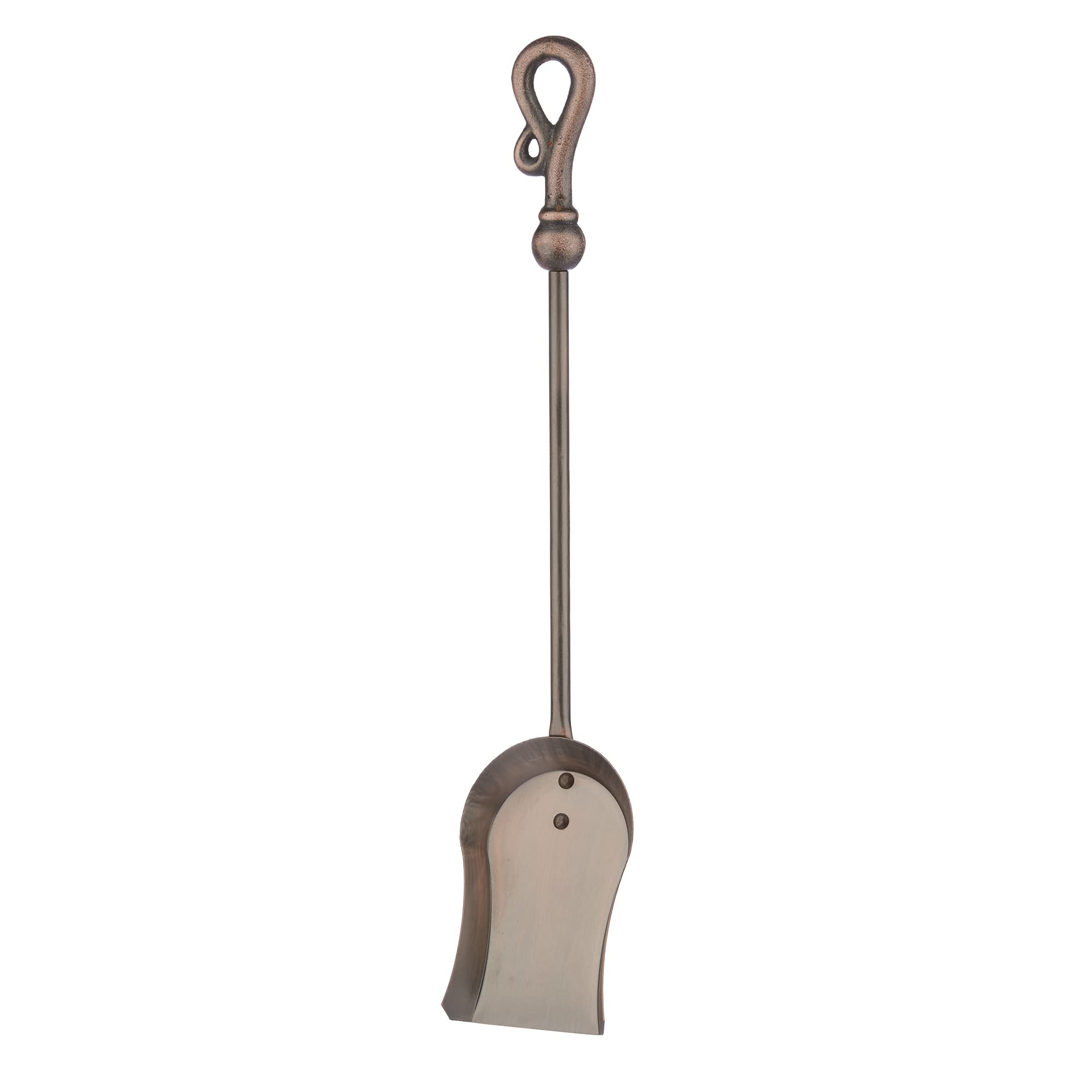 UniFlame F-1657 5-Piece Venetian Bronze Fireplace Tools Set with Heavy Crook Handles - Perfect for Indoor Fireplace, Hearth, and Home Decor