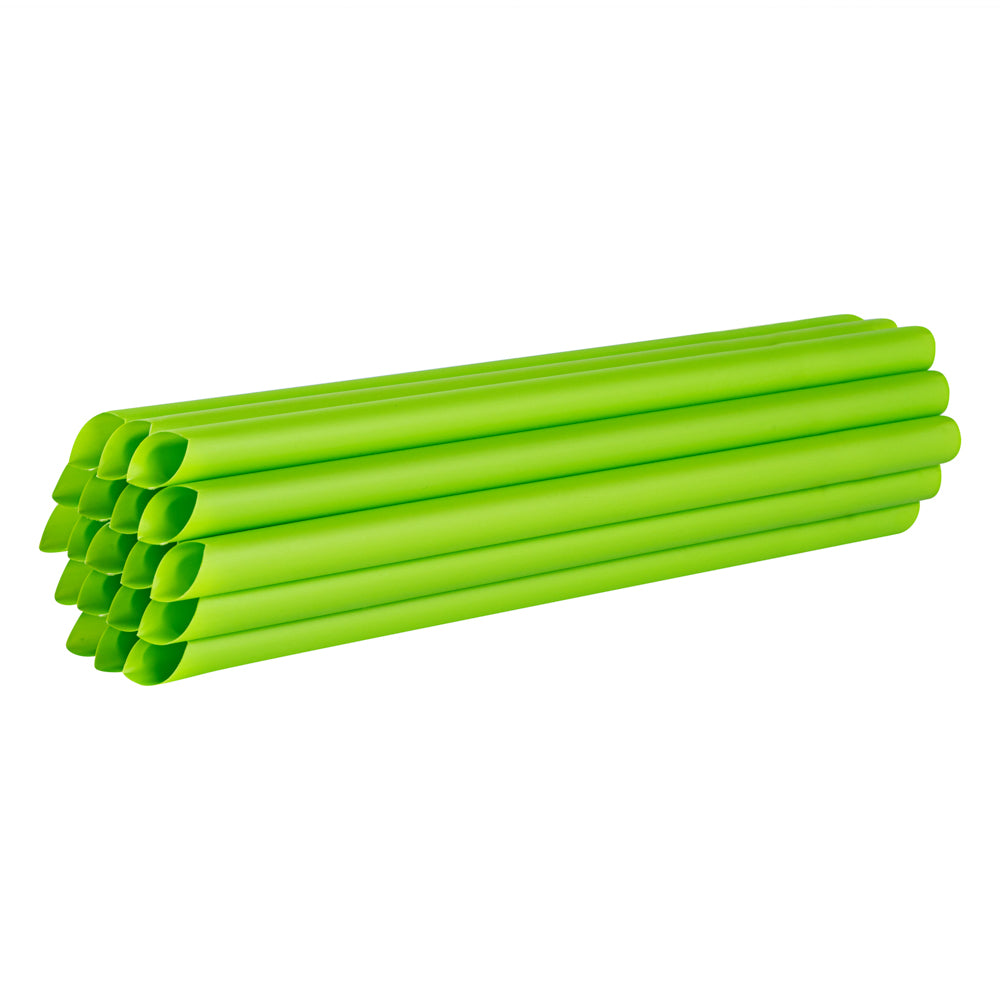 Eco-Friendly Compostable PLA/PBAT Plastic Boba Straws - 2000 Count Box | Biodegradable Drinking Straws for Bubble Tea, Smoothies & Cold Drinks | Sustainable & Green Alternative to Plastic Straws