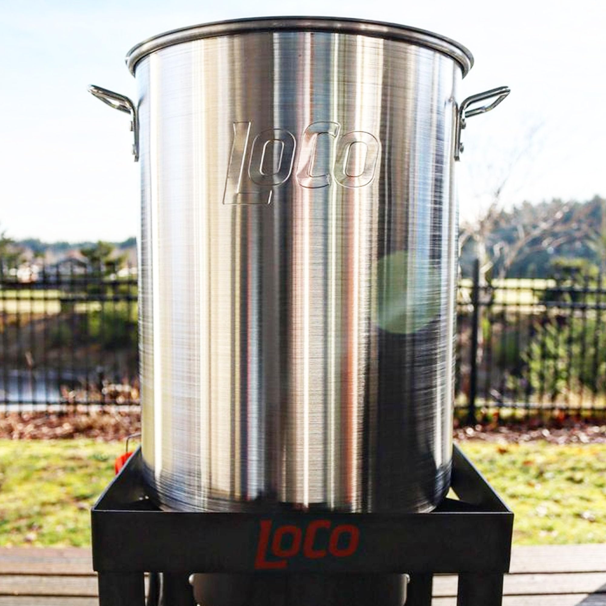 LoCo Cookers SmartTemp 30 Quart Turkey Fryer Kit - Electric Deep Fryer with Temperature Control for Thanksgiving, Parties & Outdoor Cooking
