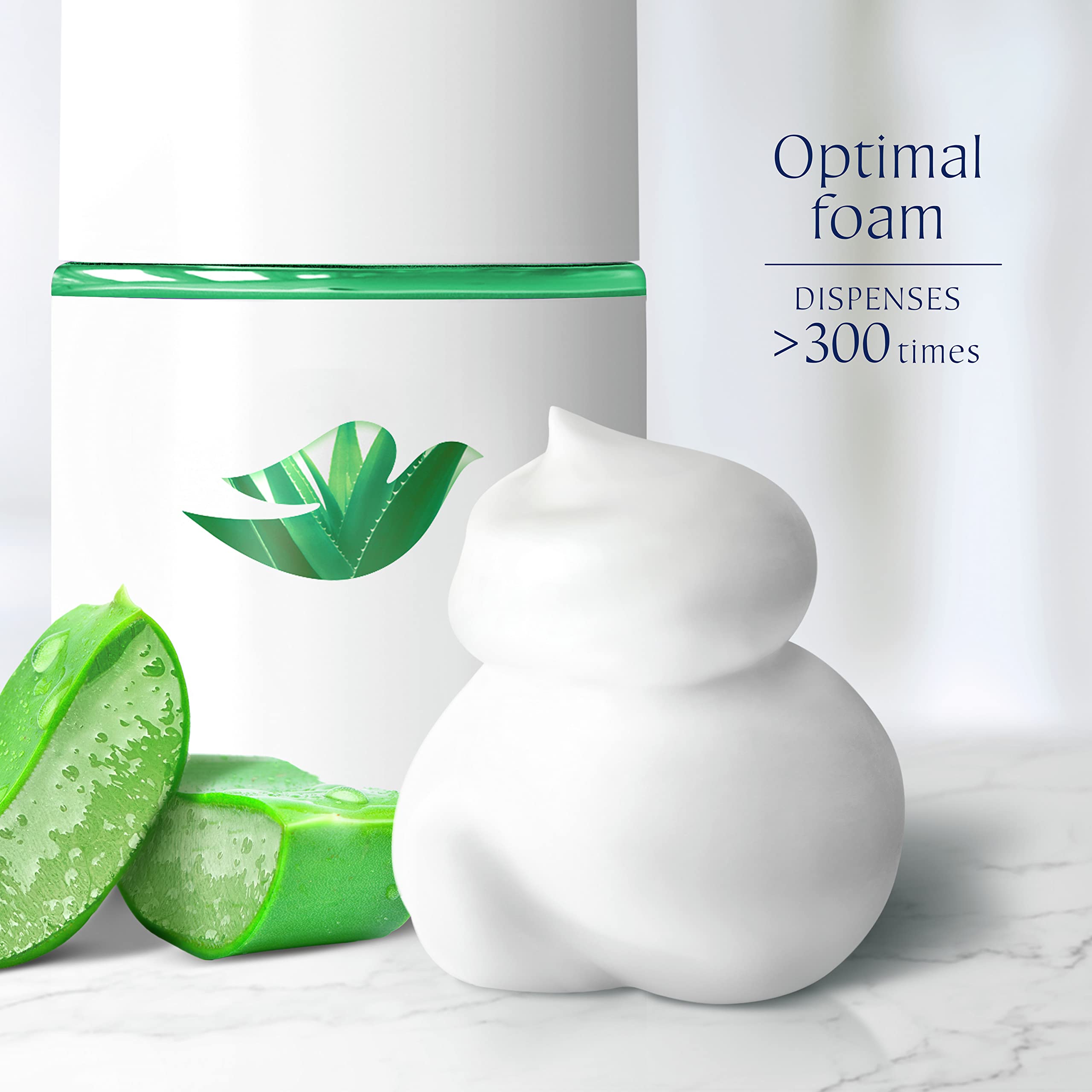 Dove Foaming Hand Wash Refill - Aloe & Eucalyptus (10.1oz, 6-Pack) for Bathroom & Kitchen